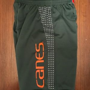 Miami Hurricanes Nike Dri-fit Elite Shorts